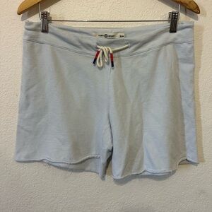 Tory Sport Sky Blue Cashmere Blend Sport Shorts - Size M